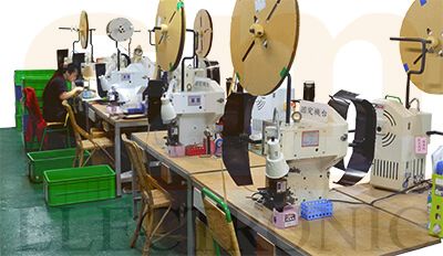 Área de Crimpagem de Terminais