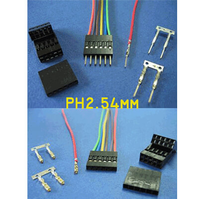 Chicotes de Fios com Conector Dupont 2.54 - passo 2,54 mm